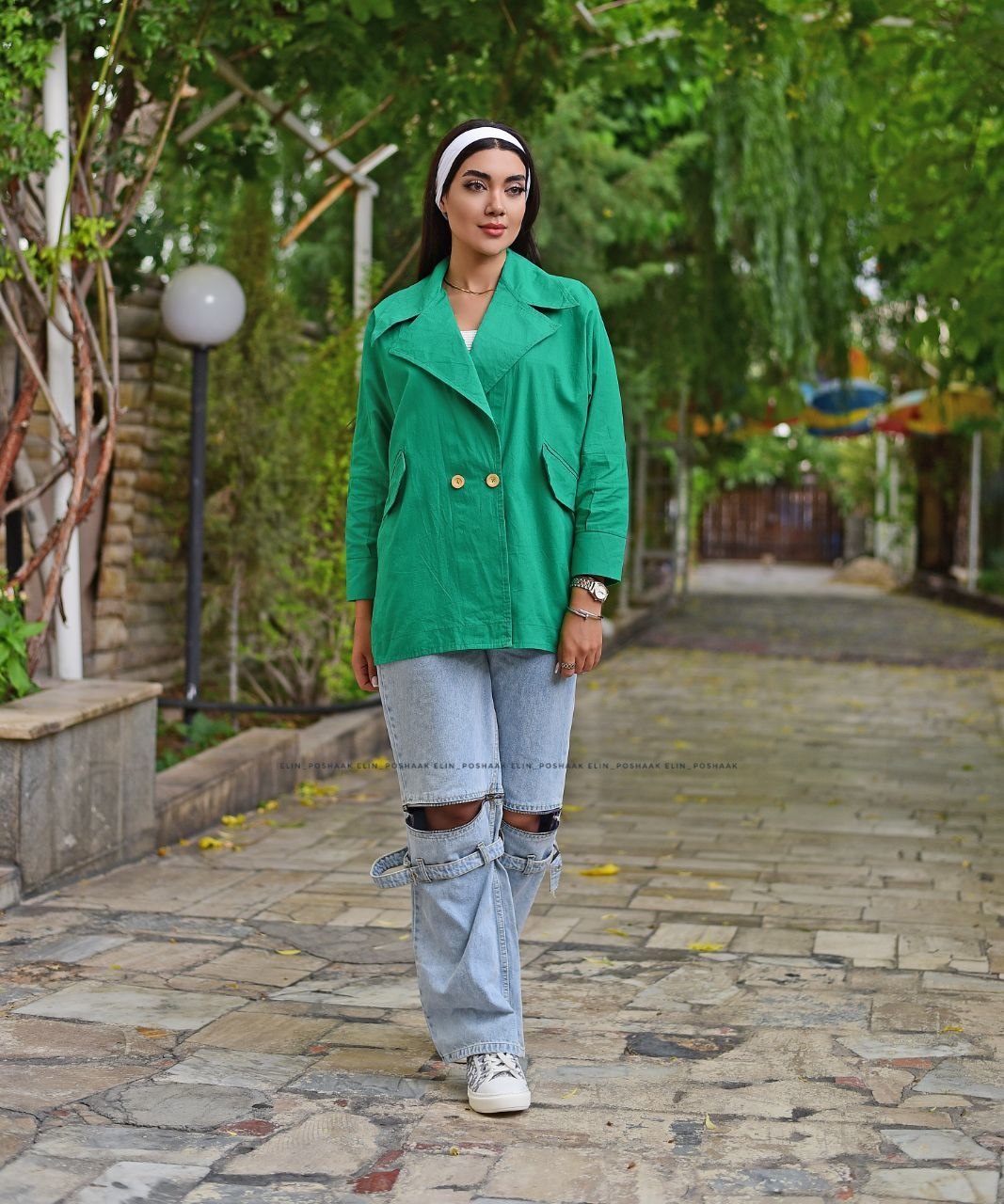 مانتو کتی زنانه دودکمه لینن