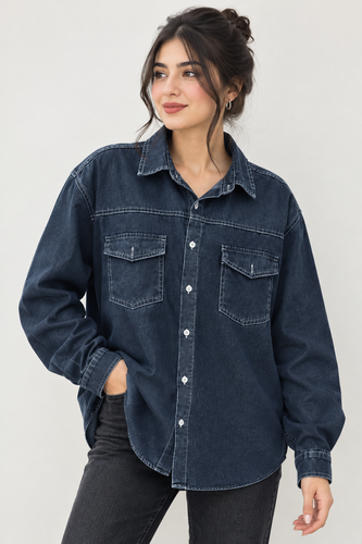 شومیز زنانه جین وارداتی